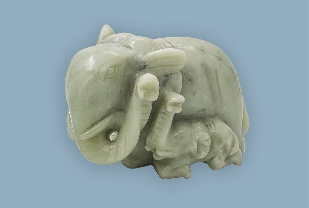 Jade-Elefant