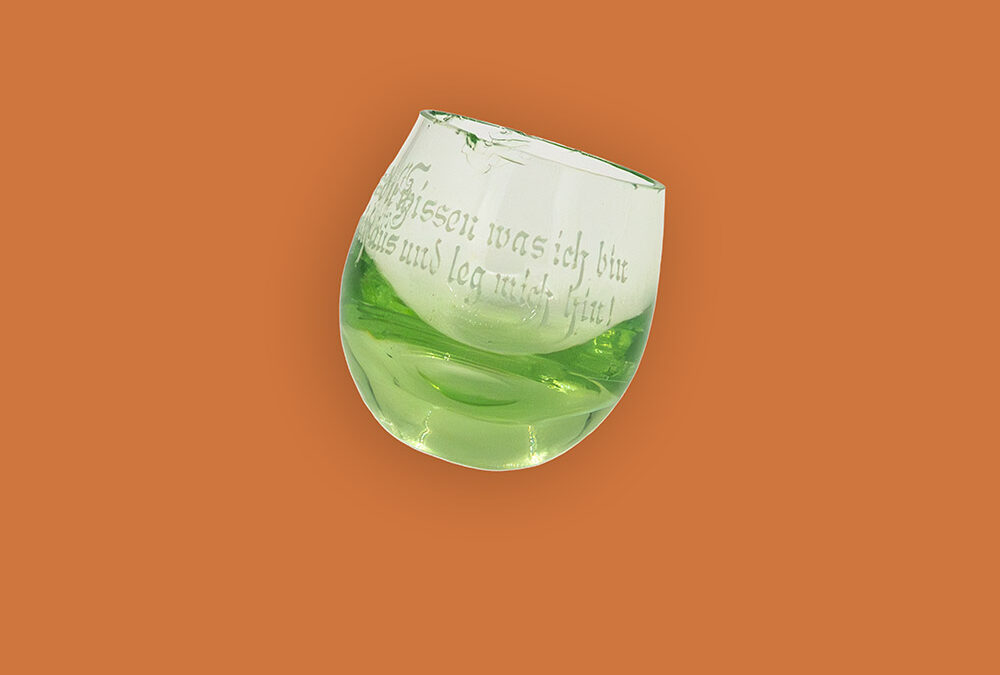 Stehaufglas